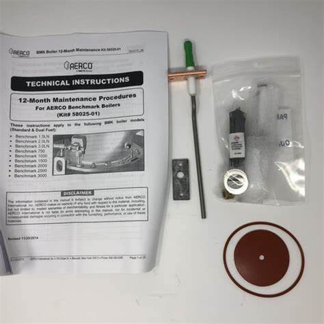 58025-13  AERCO Boiler and Water Heater 24 MONTH MAINTENANCE KIT