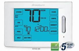 5320 Braeburn 4 Heat / 2 Cool Premier Model Thermostat Touchscreen