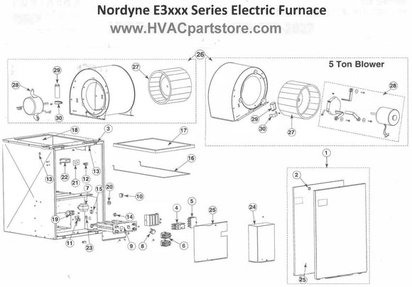 miller heater parts