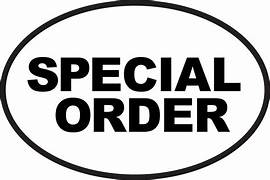 Special Order Adjustment Charge shipping from Factory