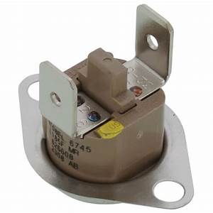 626608R Nordyne Manual-Reset Rollout Switch 185 °F SPST