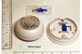 T87K1007 Honeywell Mercury Free Round Thermostat, 18-30Vac, Battery Assisted