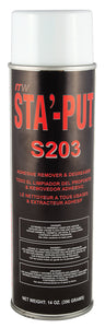 Sta'-Put Adhesive Remover Clear 14 OZ 001-S203