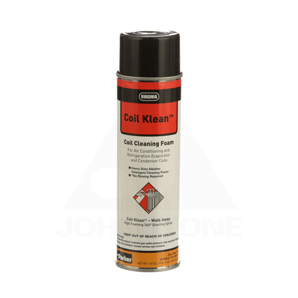 CK20 Coil Klean™ Spray Inhibited alkaline detergent Heavy-duty foaming Self-rinsing 18 oz.