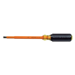 Klein Insulated Screwdriver, 5/16'' Cabinet, 7-Inch 602-7-INS