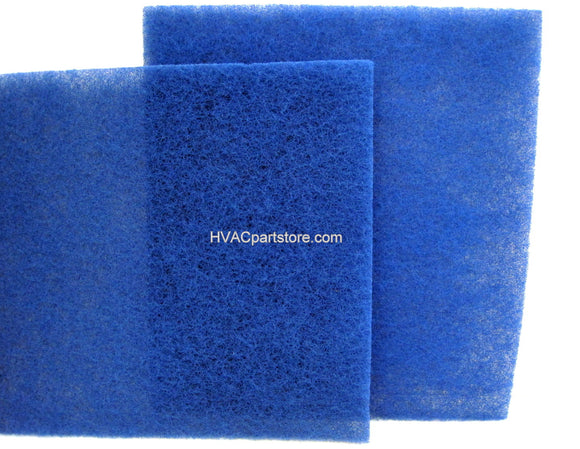 20X16X1 Blue Washable Poly Filter Merv 5 WF20161