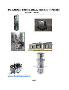 #0.02 Manufactured Housing HVAC Technical Handbook (Digital Download) Book 6006