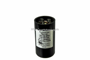 round 110-125v motor start 130-156 mfd capacitor