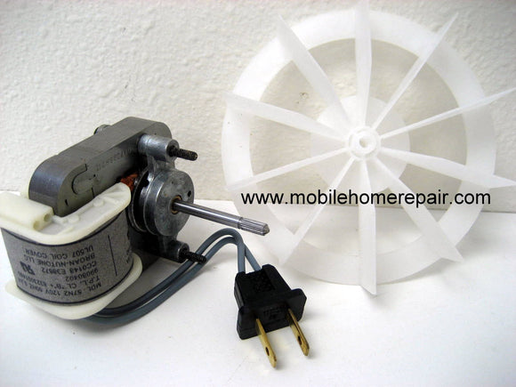 S97012041 bath fan motor & wheel