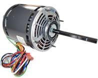 S1-FHM3589 Blower Motor, 3/4HP, 115Vac, Single Phase, 1075 RPM, 3 Speed