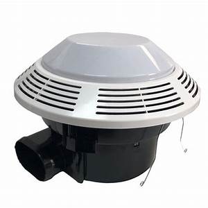 V2280-50 Ventline 50cfm 120V lighted bath fan with damper and side exhaust