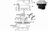 VC0314-09 Ventline MOTOR PLATE 75 NLA = No Longer Available from the factory.