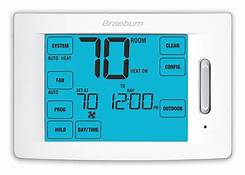 6425 Braeburn 4 Heat / 2 Cool Touchscreen Hybrid Thermostat