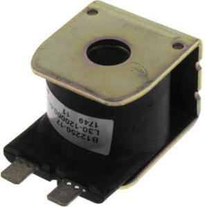 B1225017 Goodman solenoid coil is black in color, it measures 1 1/8" tall