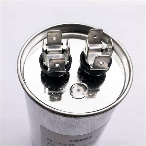 25 MFD 370-440V Round high quality metal run capacitor USA made