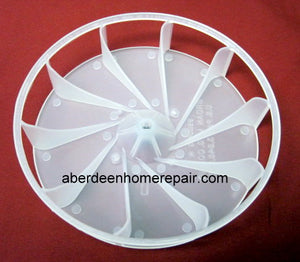 Ventilator blade 5-1/8" CCW D-shape hub .219" Broan NuTone S99110446 
