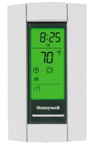  line voltage programmable thermostat DPST Honeywell TL8230A1003